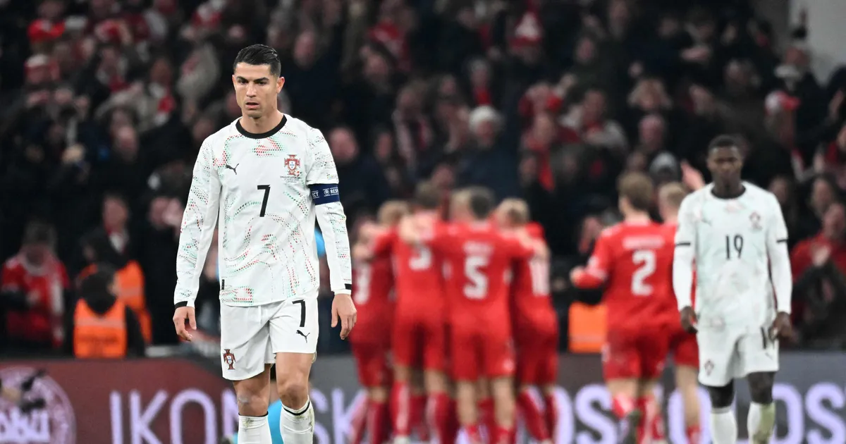 RAHVUSTE LIIGA ⟩ Højlund näitas Ronaldole, kuidas väravaid lüüa