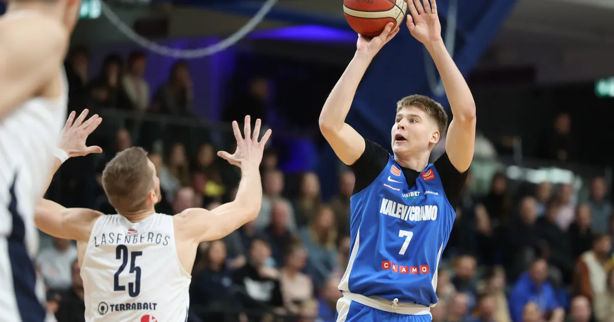 GALERII ⟩ Pikalt juhtinud Kalev/Cramo jäi lõpus kaotusseisu, aga siis tuli Stefan Vaaks