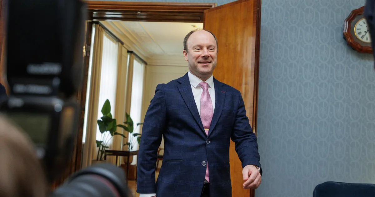 Uus minister Kuldar Leis hakkab end tööga kurssi viima