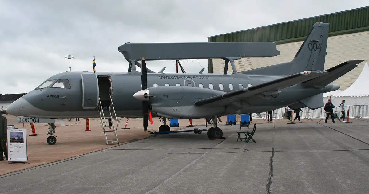 Rootsi saatis Saabi lendava superluuraja Ukrainasse