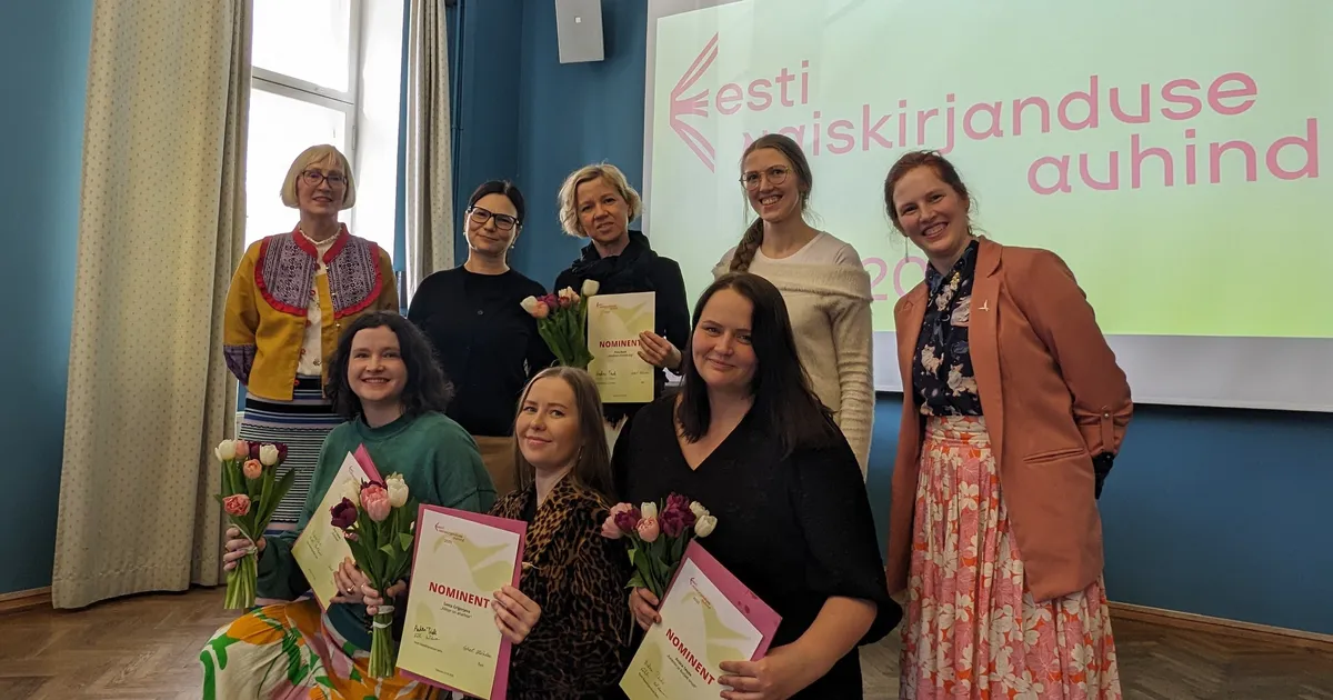 Selgusid Eesti naiskirjanduse auhinna nominendid