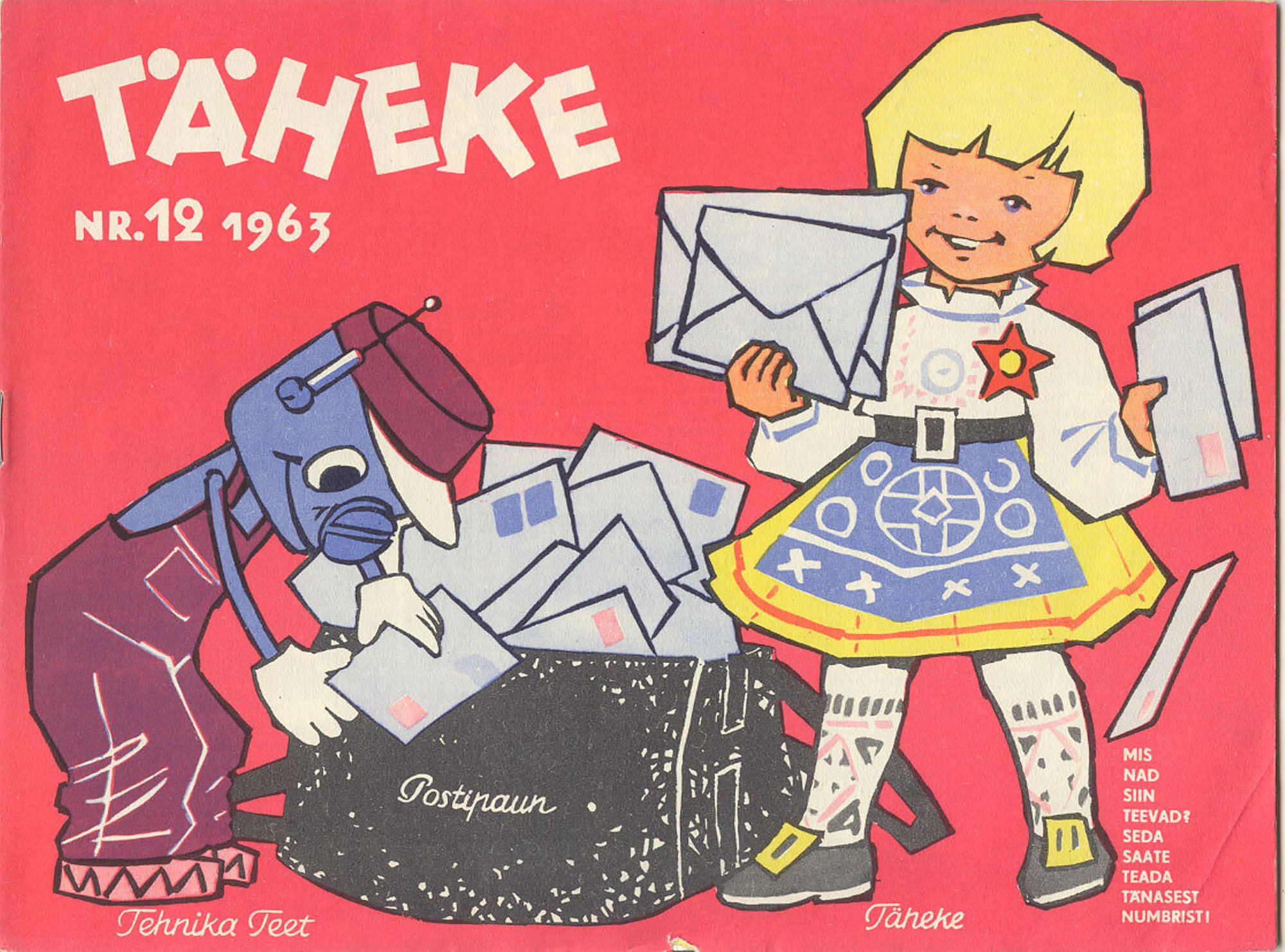 SUUR LUGU | „Juba ajakirja esimest numbrit trükiti tänapäeva oludes kosmilised 40 000 eksemplari.“ Eesti vanim järjepidevalt ilmunud lasteajakiri