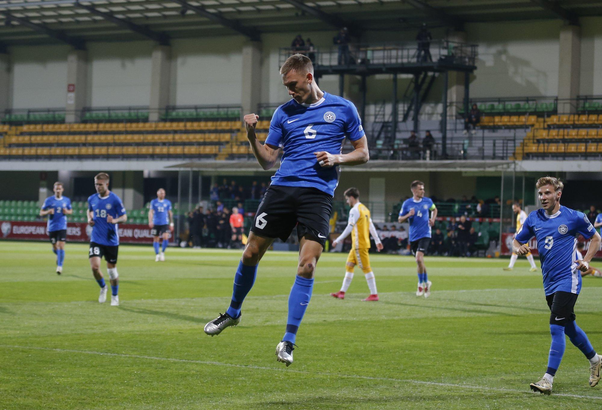 DELFI MOLDOVAS | Eesti avavärava löönud Peetson: kui väljakule pannakse, siis on mul juba hea meel