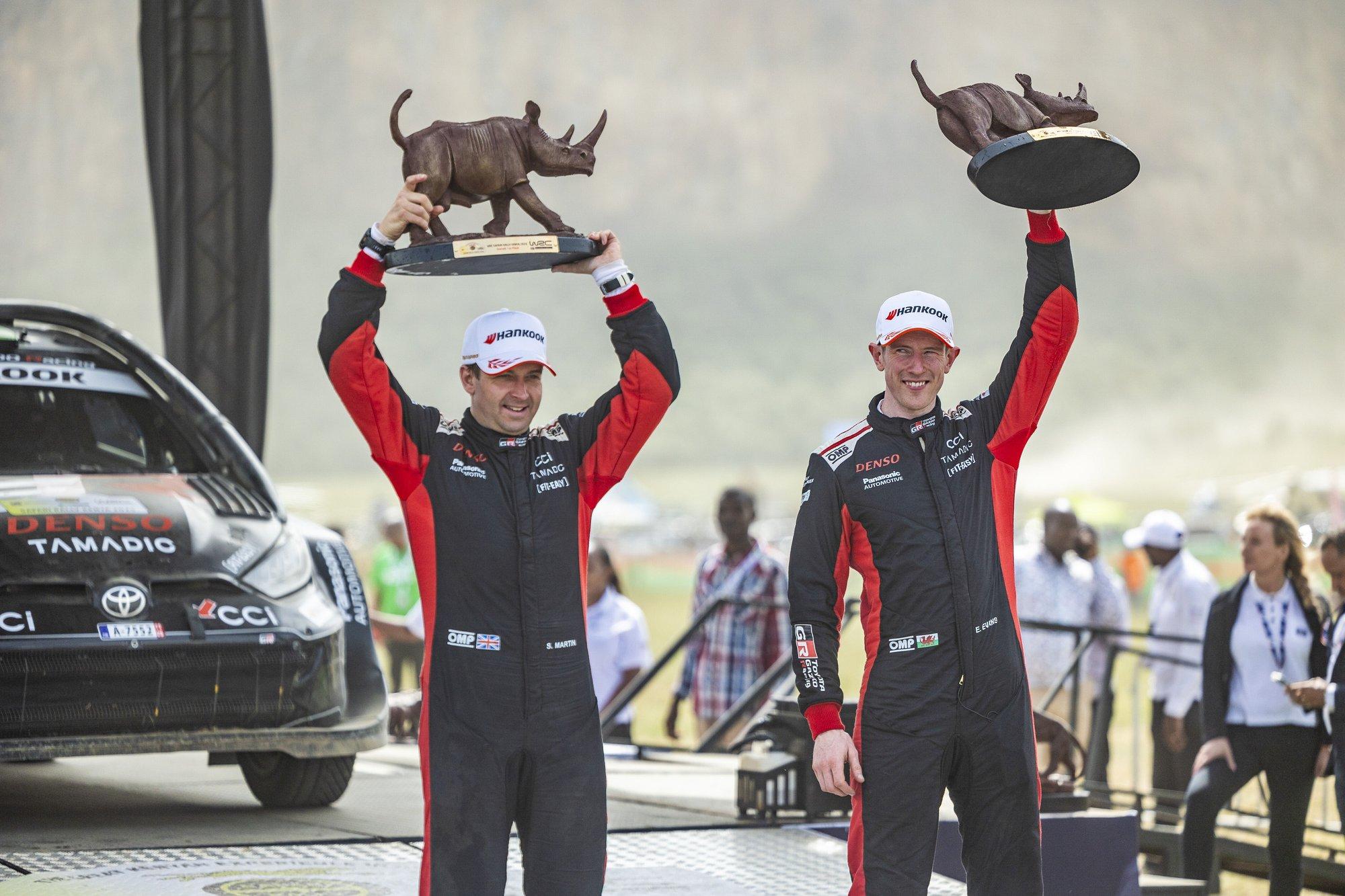 Keenias võidutsenud Elfyn Evans: kindlasti oli mul ka õnne