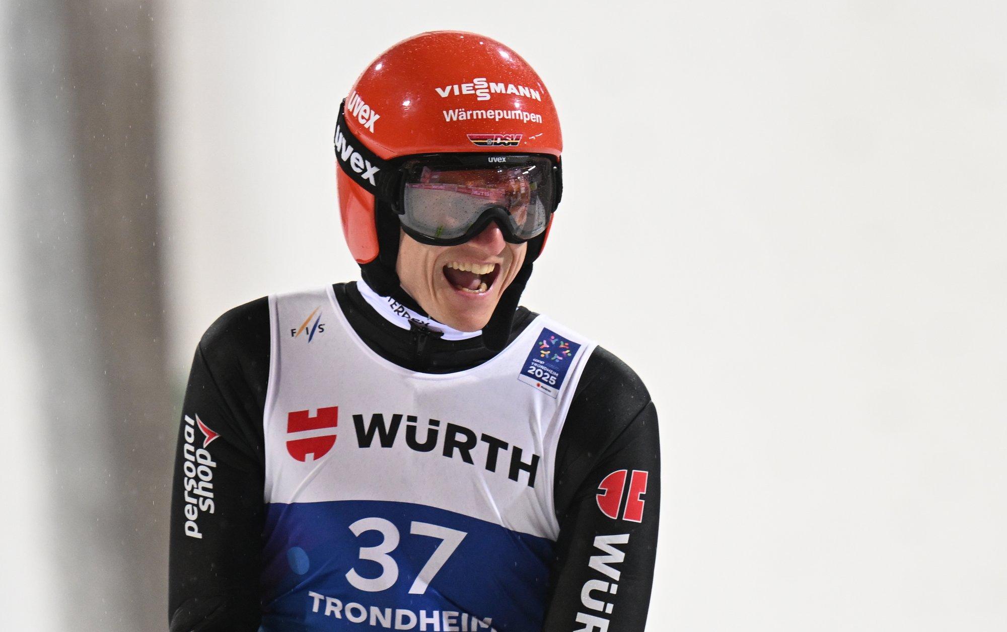 Saksamaa suusahüppaja Karl Geiger norralastele armu ei anna: kui petad nii kavalalt, peavad tagajärjed olema karmid