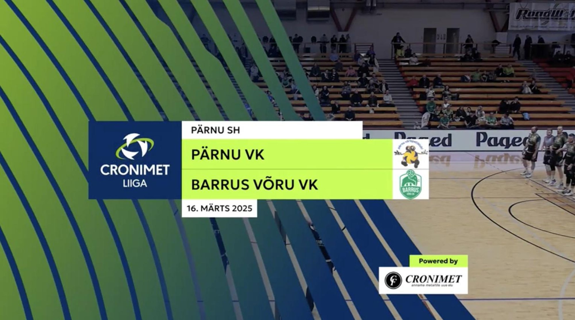 TÄISPIKKUSES | Vaata uuesti PÄRNU VK - Barrus Võru VK kohtumist!