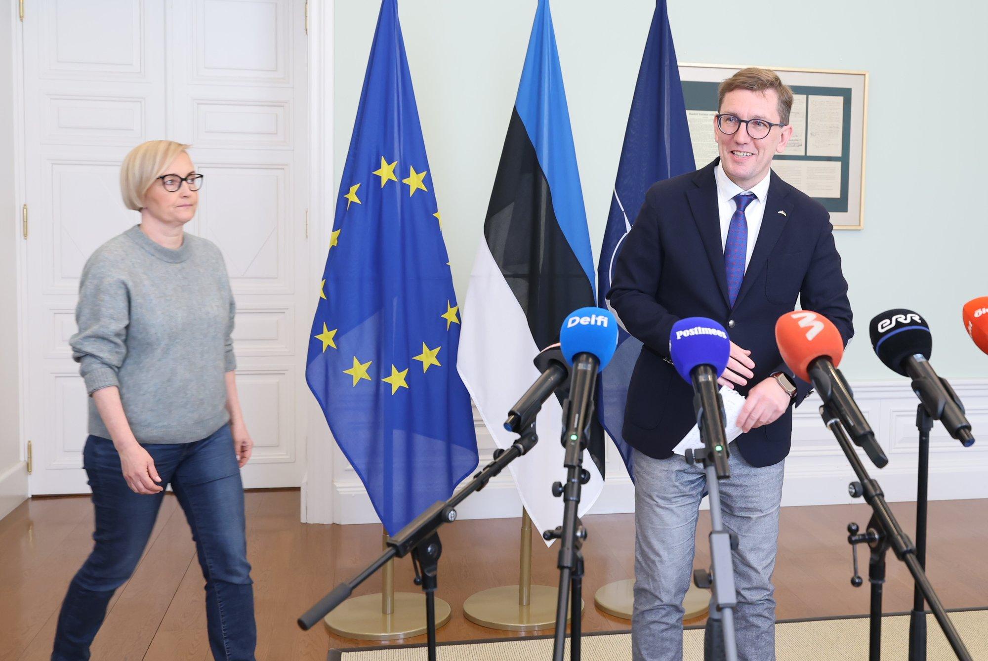 VIDEO ja BLOGI | „Me tahaks tööle hakata.“ Uus koalitsioon kogunes võimukõnelusi pidama