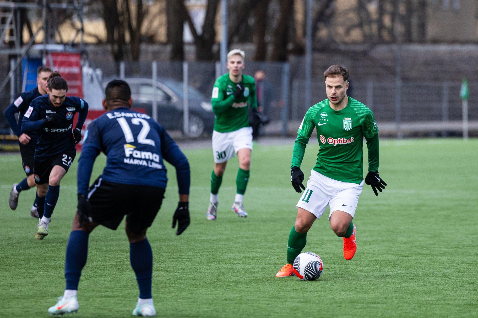 Peatreener Vassiljev Flora kesisest algusest: saime aru, et jalutamisega kedagi üle ei mängi