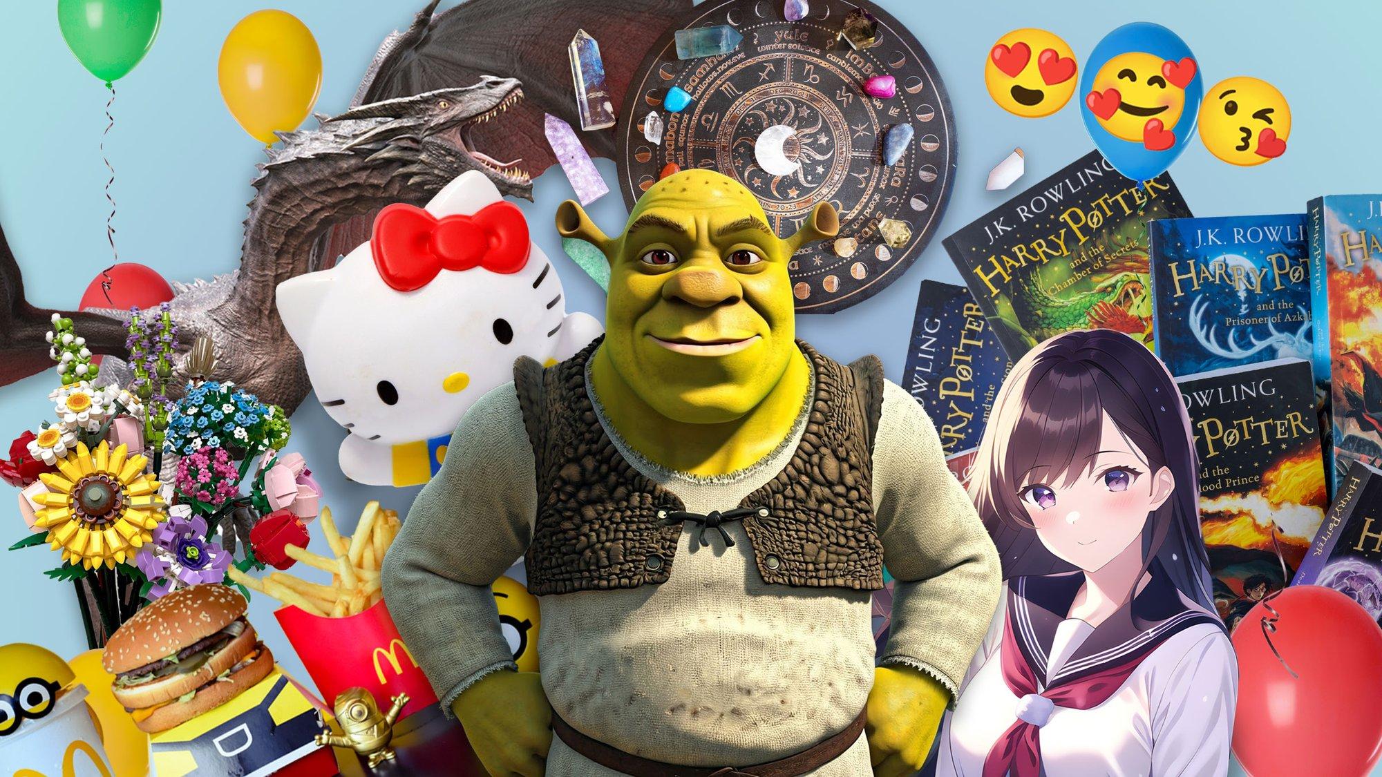 Shreki stiilis pulmad ja seksikad muinasjutud: 27 näidet kultuuri lapsestumisest