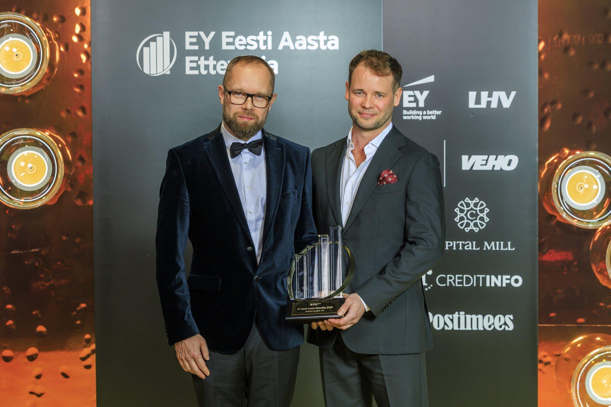 Ernst & Young Baltic valis Eesti aasta ettevõtja. Tiitli võitis ÖÖD Group