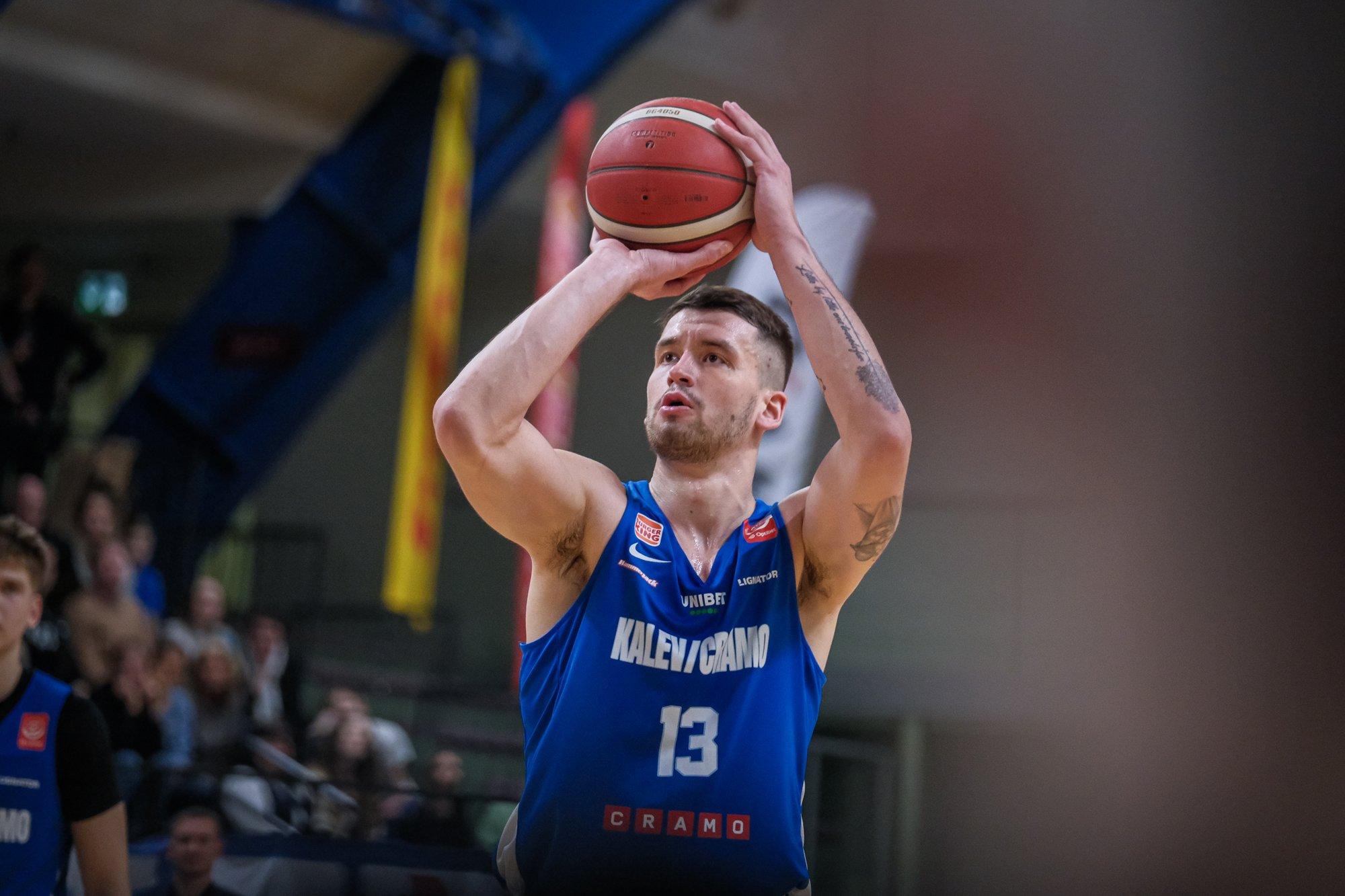 TIPPHETKED JA FOTOD | Kalev/Cramo alustas ühisliiga veerandfinaali ränkraske võiduga