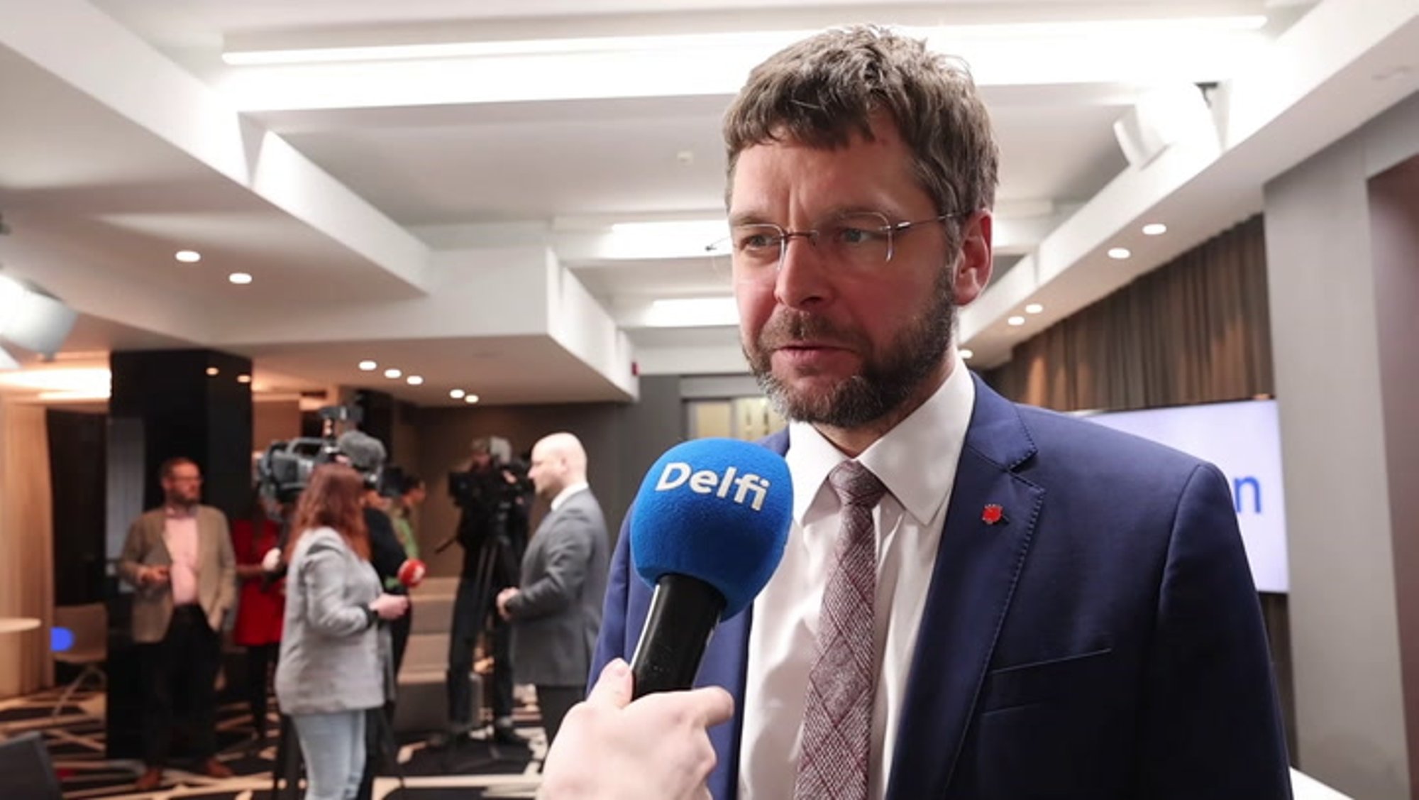 VIDEO | Sotside lahkumine valitsusest Tallinna võimuliitu ei kõiguta. Ossinovski: meil on parem kultuur