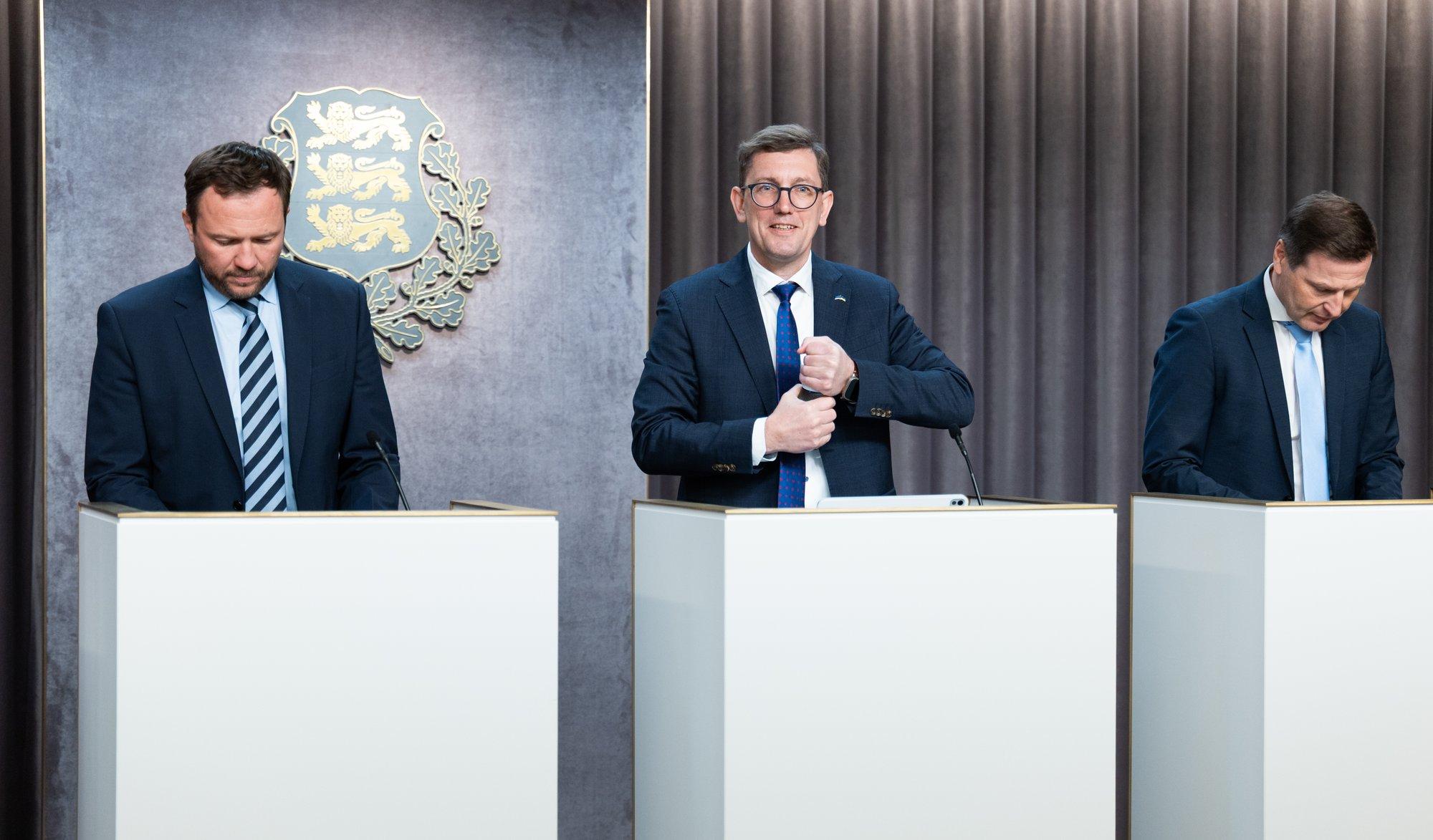 OTSE | Michal, Pevkur ja Kallas annavad ülevaate Eesti kaitsekulude plaanist
