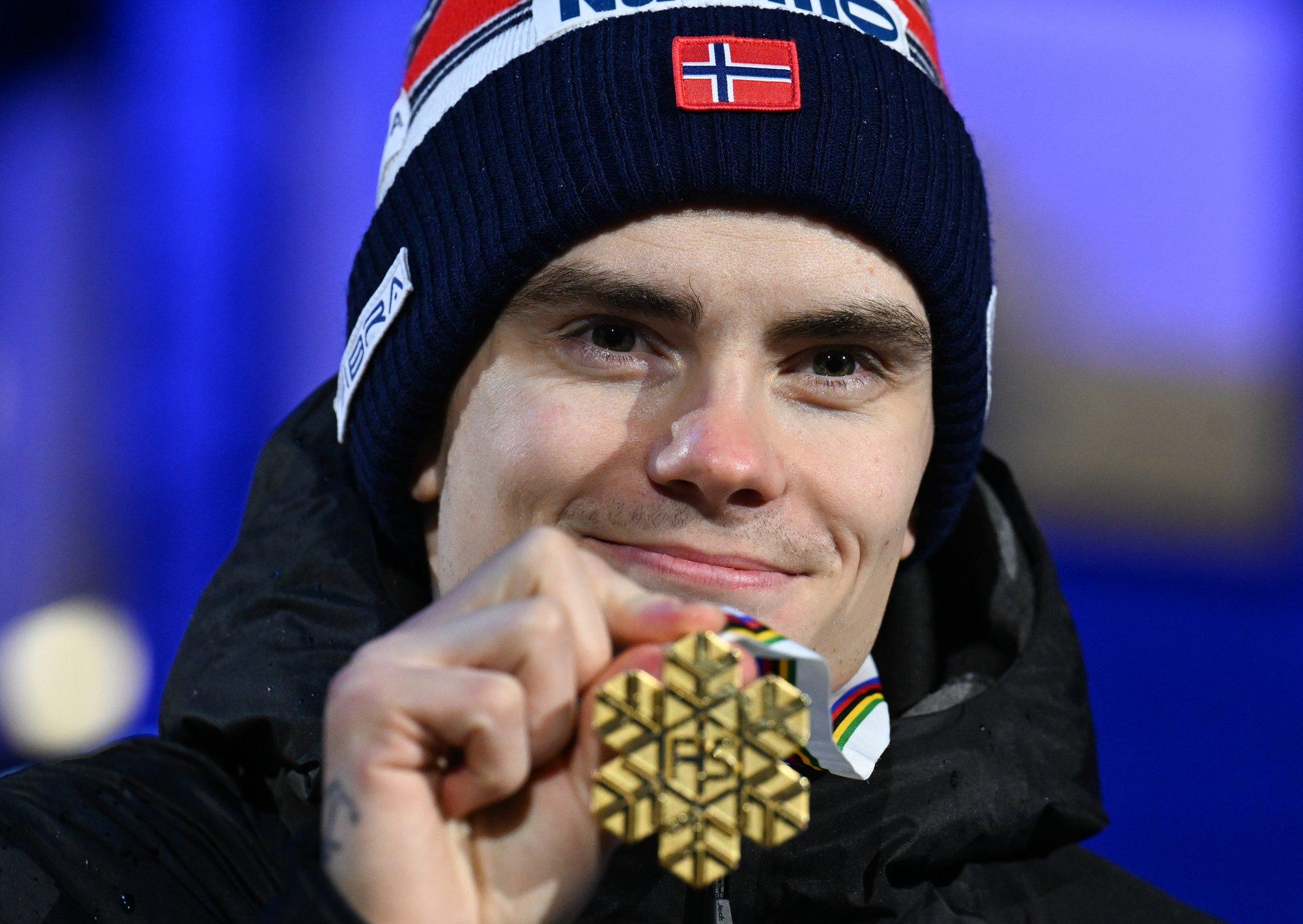 Marius Lindvik võib Trondheimi MM-i kuldmedalist ilma jääda