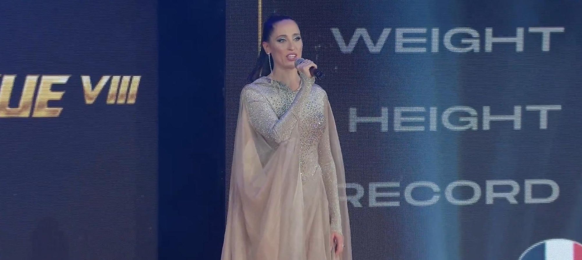 VIDEOD | Elina Nechayeval läks Eesti hümn täiesti sassi, uuesti ta The League’i lavale enam ei astunud