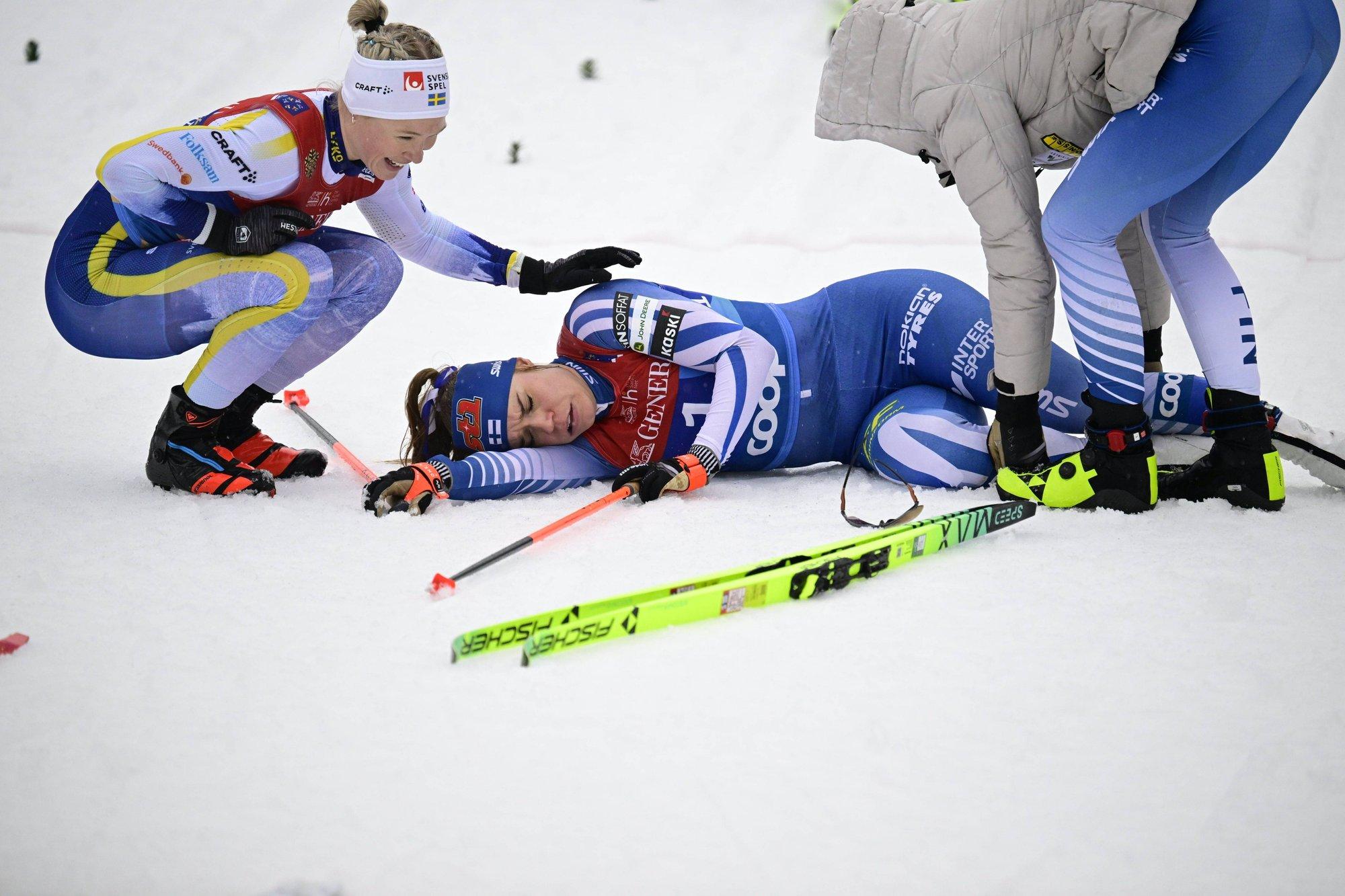 Soomlanna kaotas MMi sprinditeate finišis teadvuse