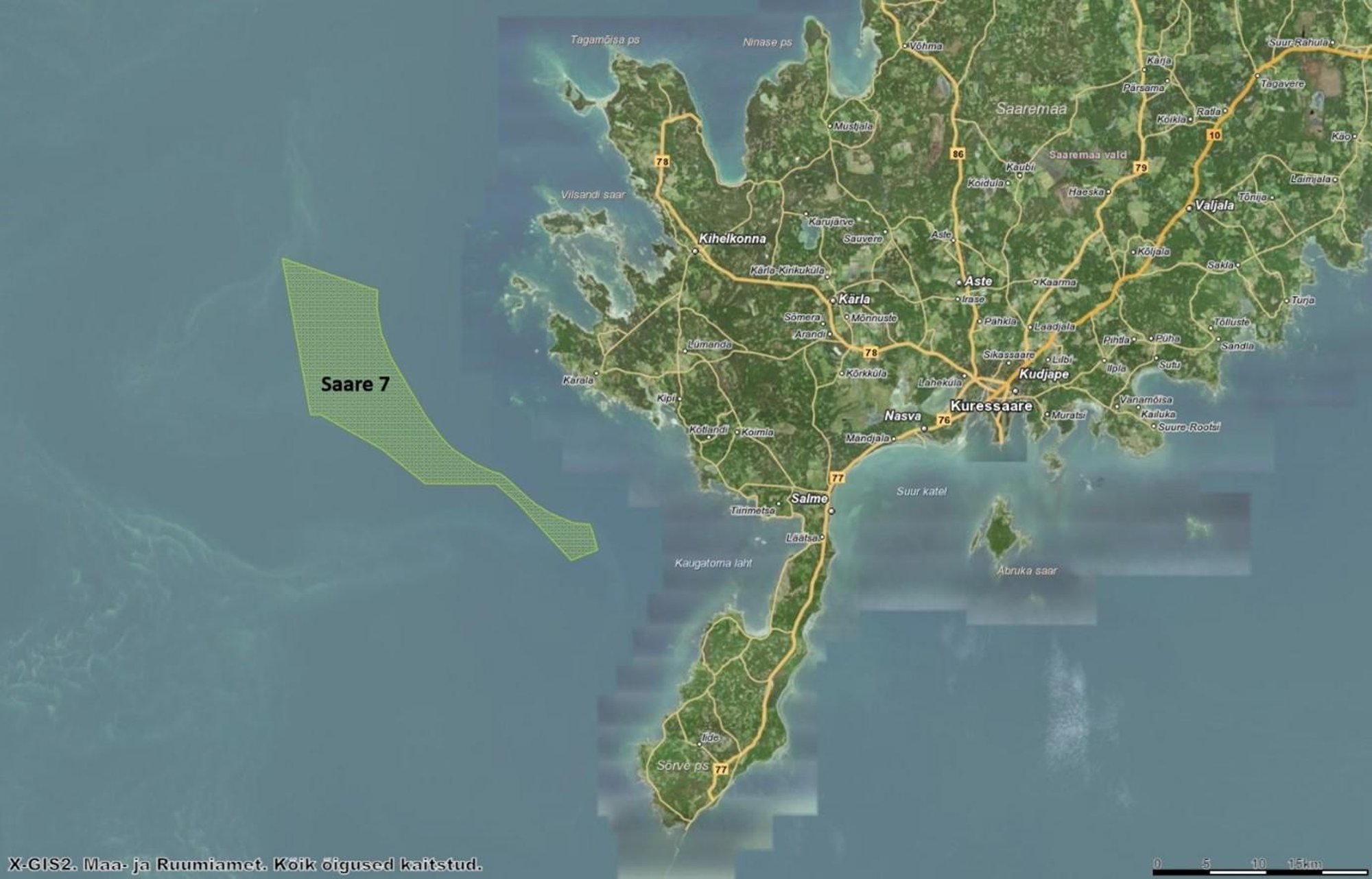 Saaremaa kõrvale meretuulepargi rajamisele konkureerivad kaks arendajat