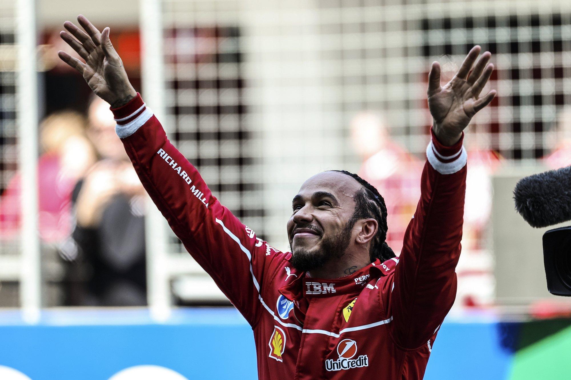 Lewis Hamilton sai Ferrari ridades esimese etapivõidu