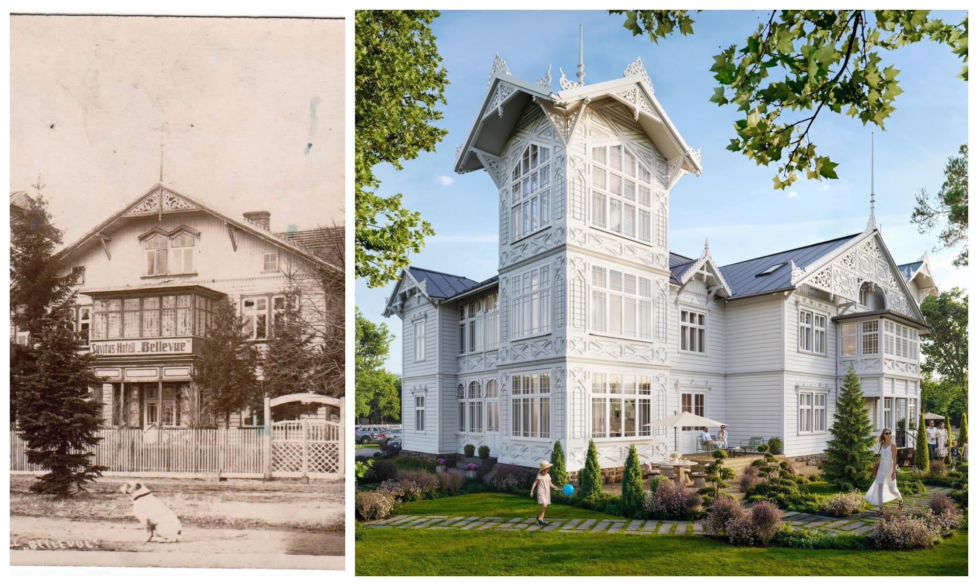 FOTOD | Eesti ühest uhkemast ajaloolisest supelvillast saab kaasaegne korterelamu