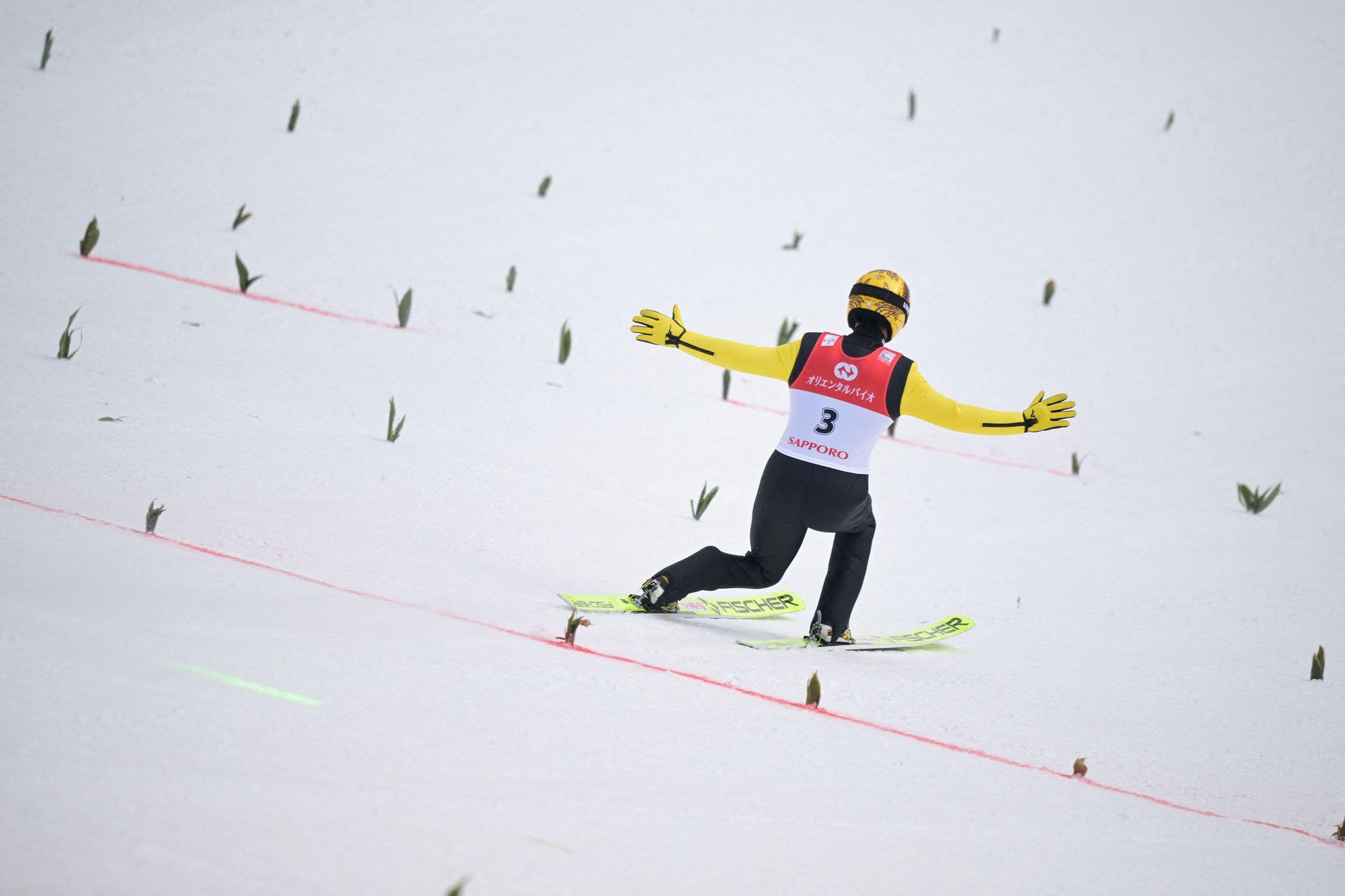 Noor Eesti suusahüppaja tegi kaks päeva järjest Noriaki Kasaile tuule alla