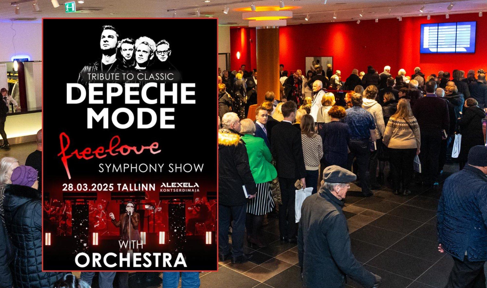 Depeche Mode’i Tallinna tribuutsõu jääb ära. Bänd esines Kremli palees ja plaanis ringreisi mööda Venemaa linnu