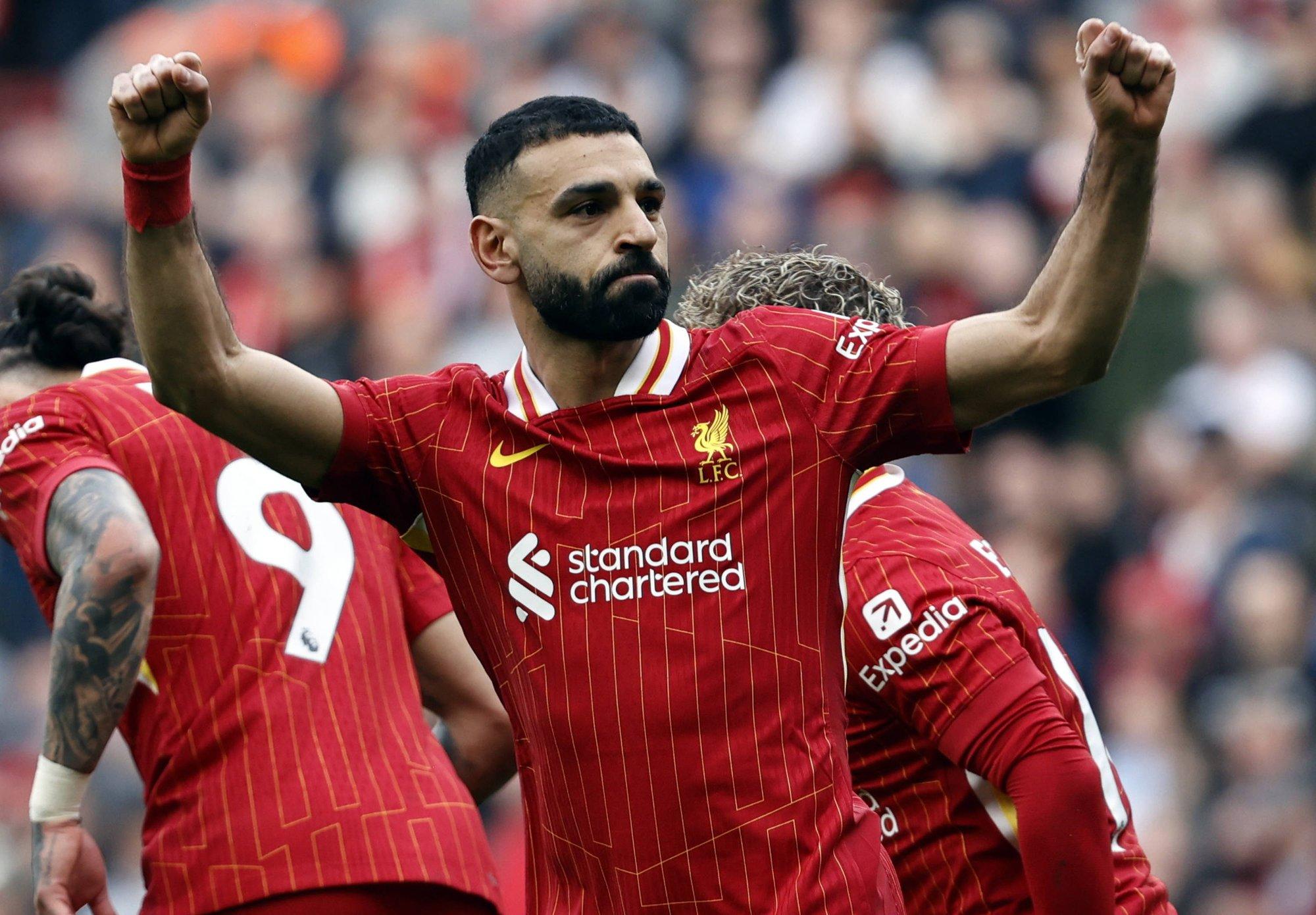 Liverpool jätkas sammumist tiitli suunas, viimaste minutite vahetus tekitas Salah’le omajagu segadust