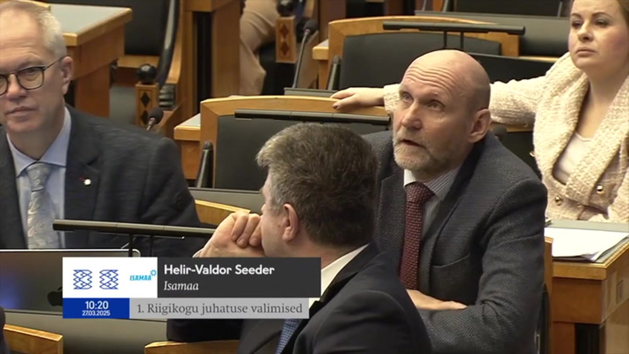 VIDEO | Seeder riigikogu esimeheks kandideerimisest: annab jumal ameti, annab ka mõistuse