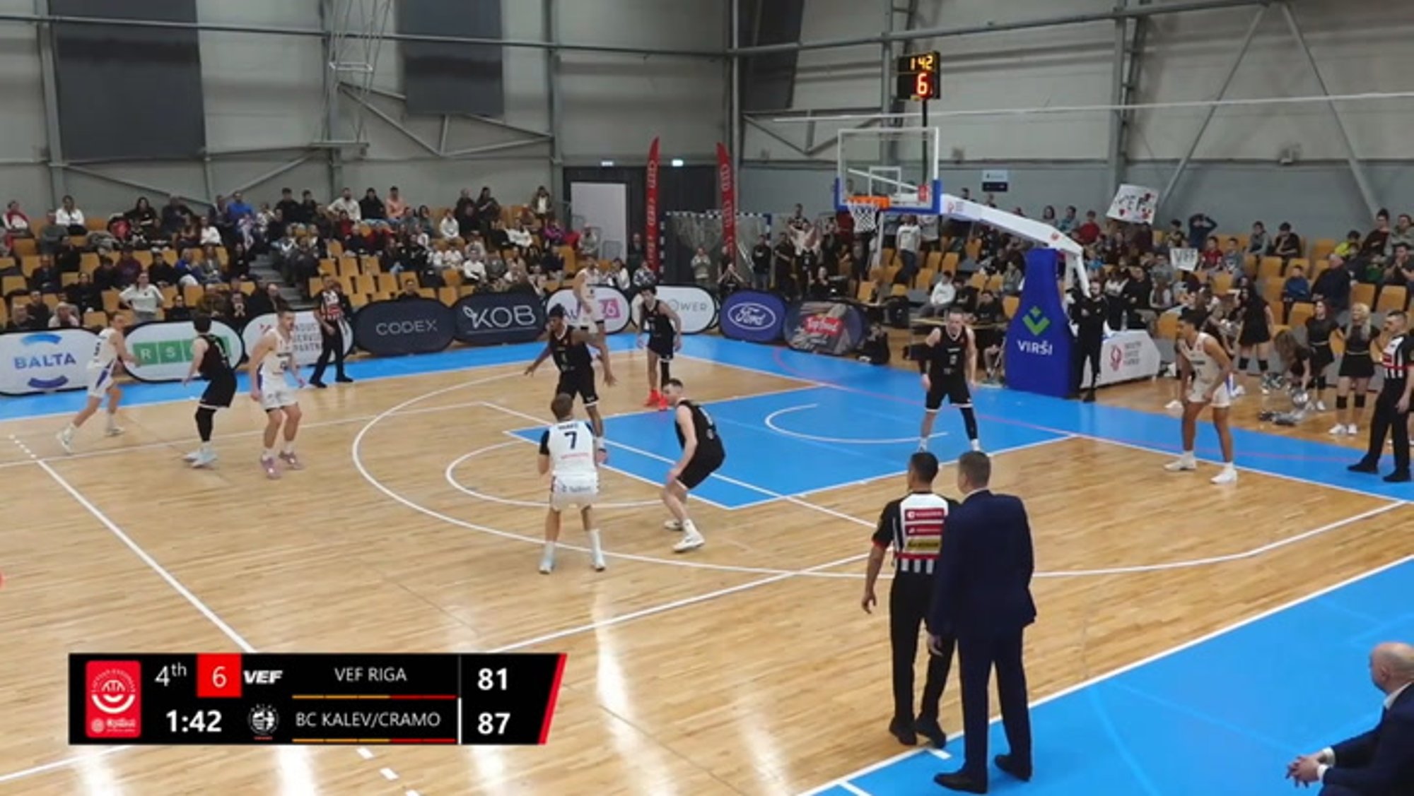 MÄNGU HETK | Stefan Vaaks otsustas VEFi vastu matši saatuse