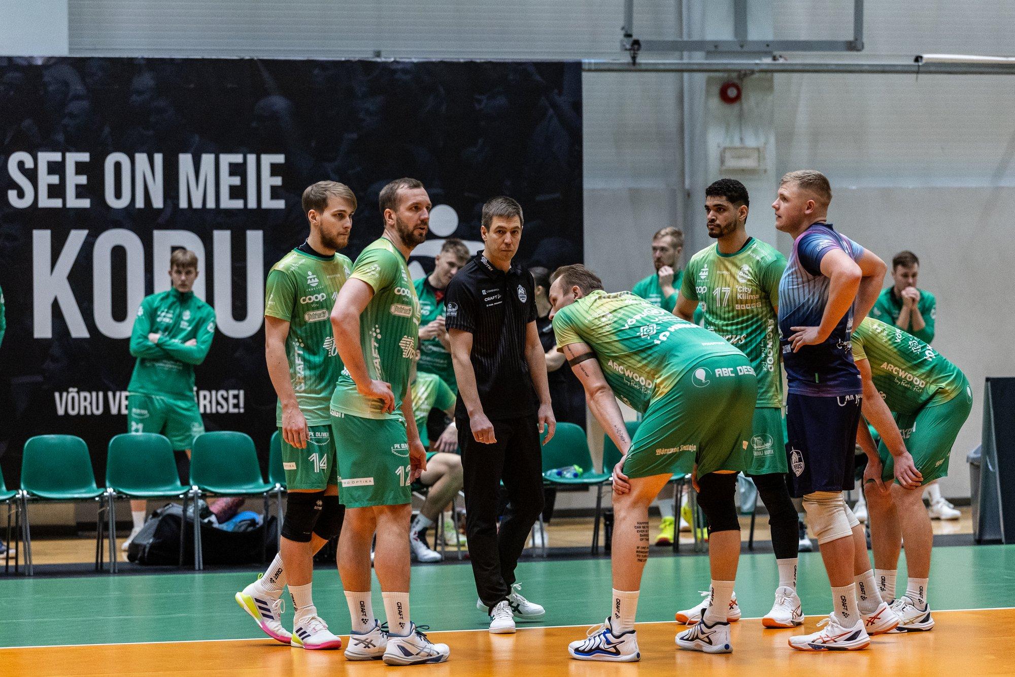 Võru - Tartu vollefinaal terendab? Barrus pani poolfinaalseerias Pärnu VK teist korda paika