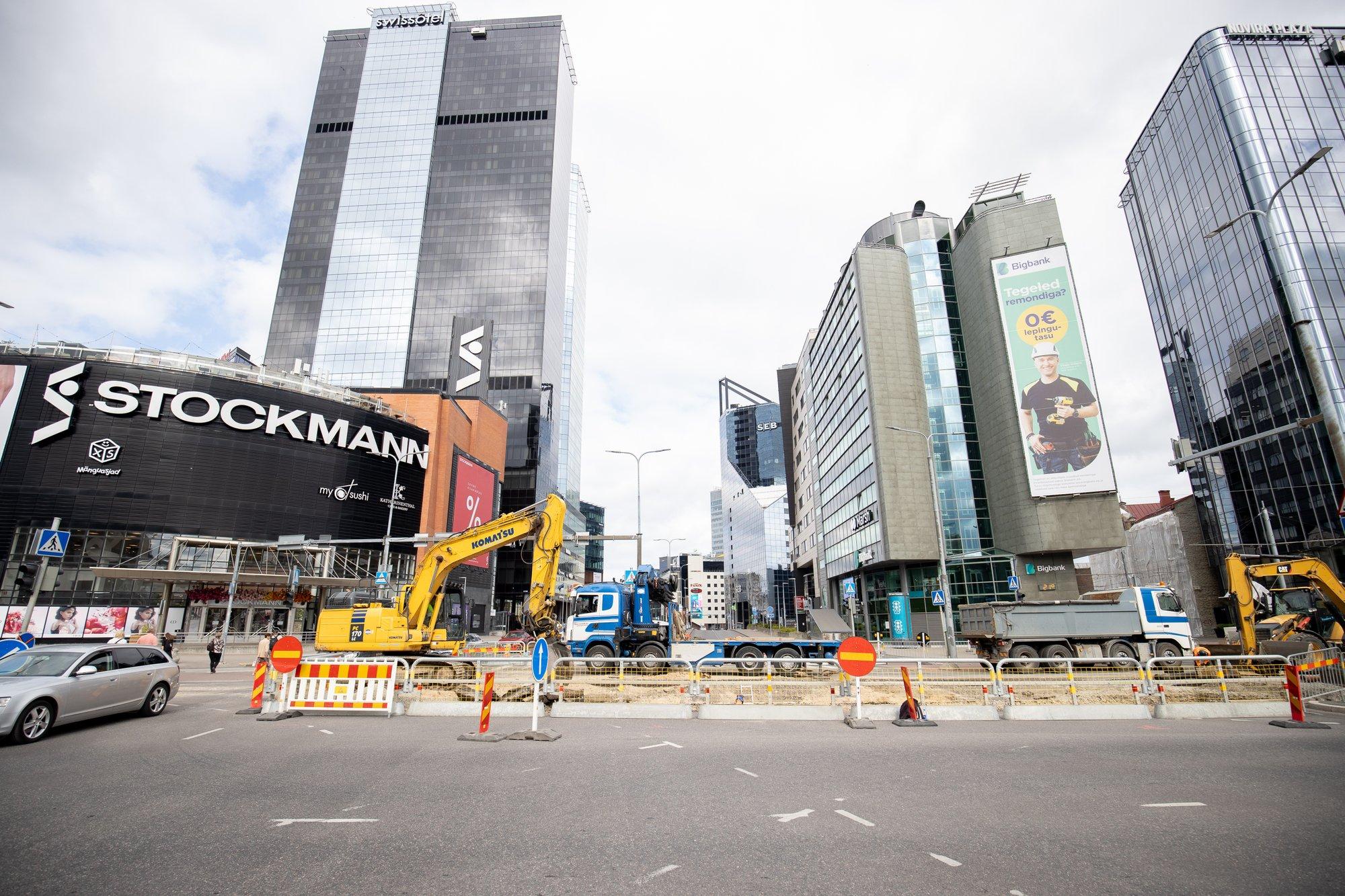 Arendaja ootab rohelist tuld Stockmanni krundile kavandatud kõrghoonetele