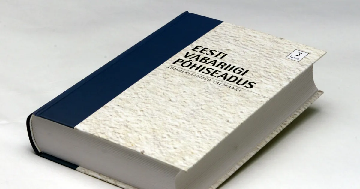 VAHUR LUHTSALU ⟩ Ehk oleks aeg värskendada põhiseadust?