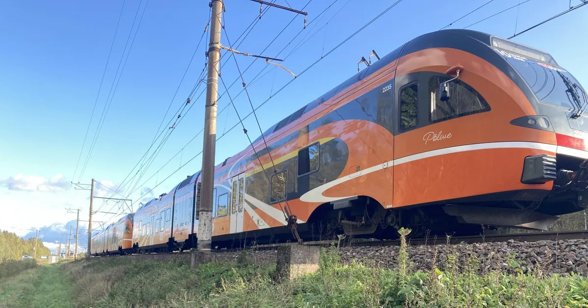 Tallinnas hukkus rongilt löögi saanud inimene