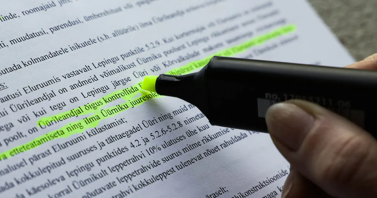 KINNISVARAJURIST SELGITAB ⟩ Mida peab teadma tähtajalise üürilepingu varajasest lõpetamisest?