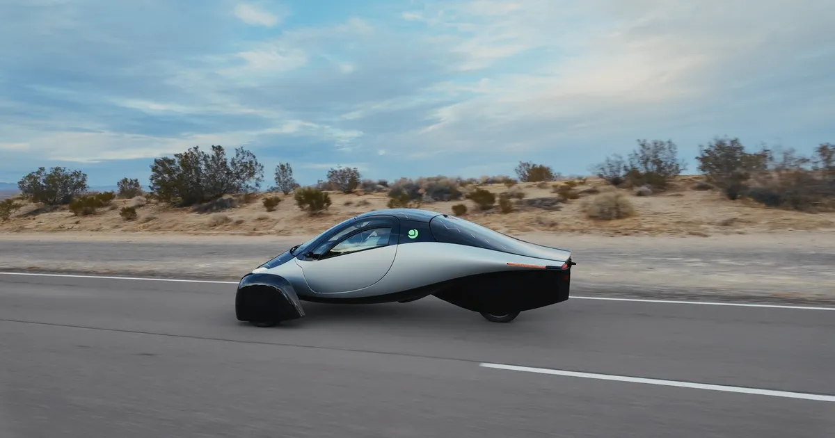 Aptera päikeseauto läks pikale katsereisile – seda on arendatud terve inimpõlve