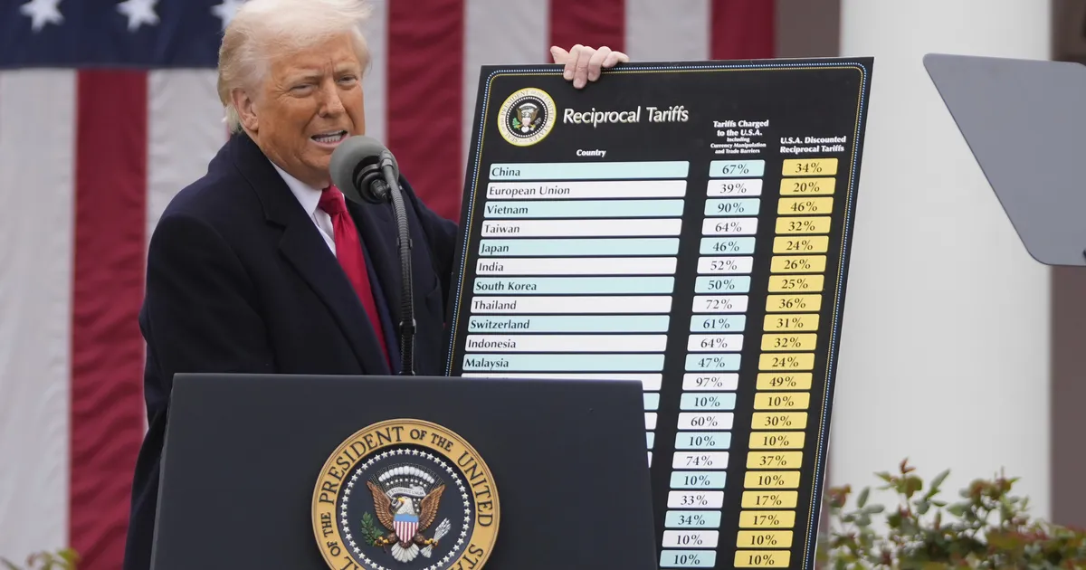 Trump teatas lõplikud tollimaksud: «Kui nemad teevad seda meile, teeme meie seda neile»