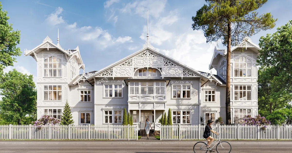 IMELINE MUUTUMINE ⟩ Eesti kuurortlinna uhkeim suvitushoone tõuseb tuhast