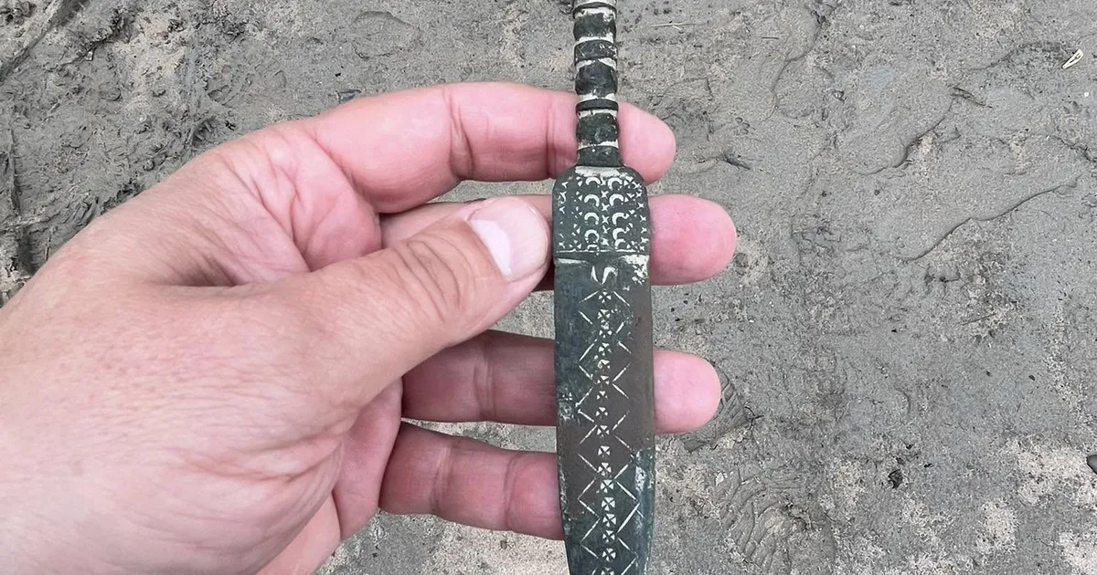 Torm paljastas Läänemere kaldal 2800 aasta vanuse pistoda