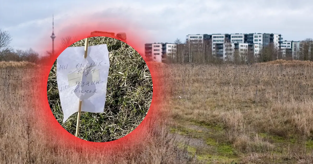 FOTO ⟩ «Minu omanik on siga...» Lasnamäe elanik juhib tähelepanu hooletutele lemmikloomaomanikele