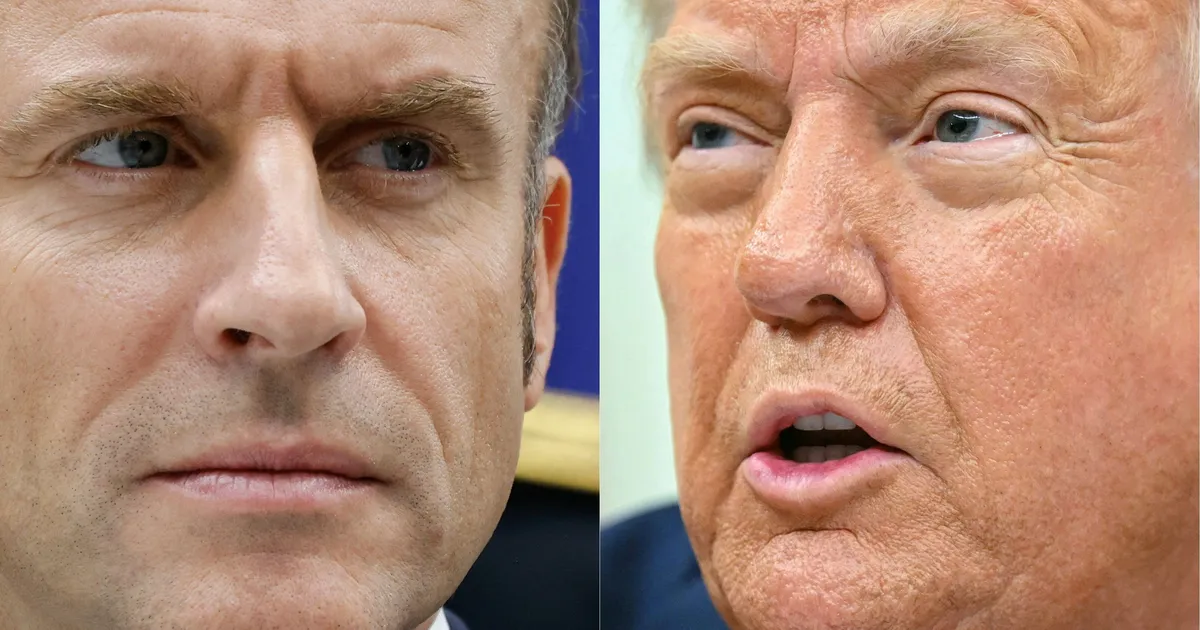 Macron kutsus üles peatama investeeringud USA-sse