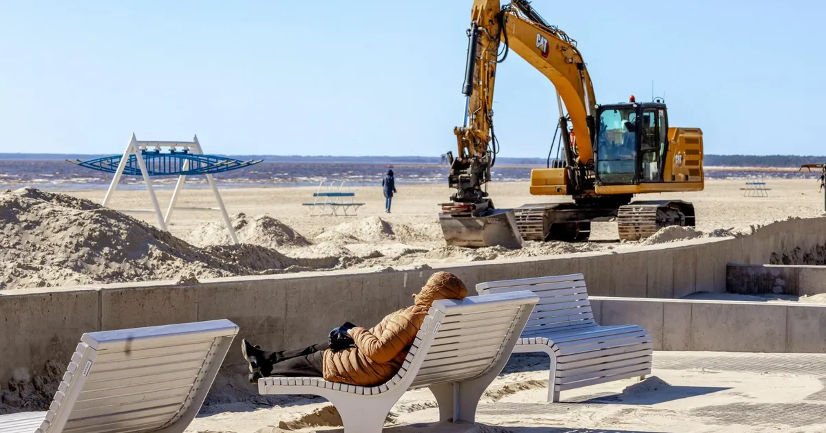 Galerii ⟩ Pärnu keskrand võtab rannahooajaks ilmet