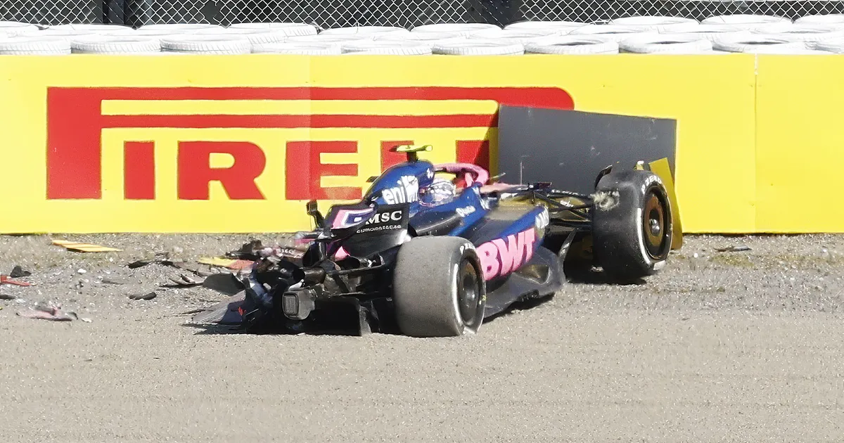 Alpine'i boss kritiseeris auto sodiks sõitnud Aroni tiimikaaslast: see oli selge valearvestus