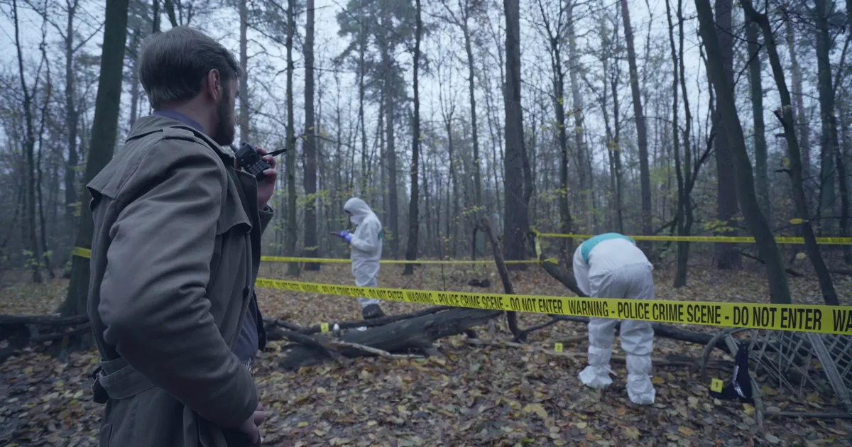 MÜSTEERIUM ⟩ «See on noore mehe surnukeha. Hilisteismeline. Leiti suure kaljurahnu pealt, hullusti vigastatud»