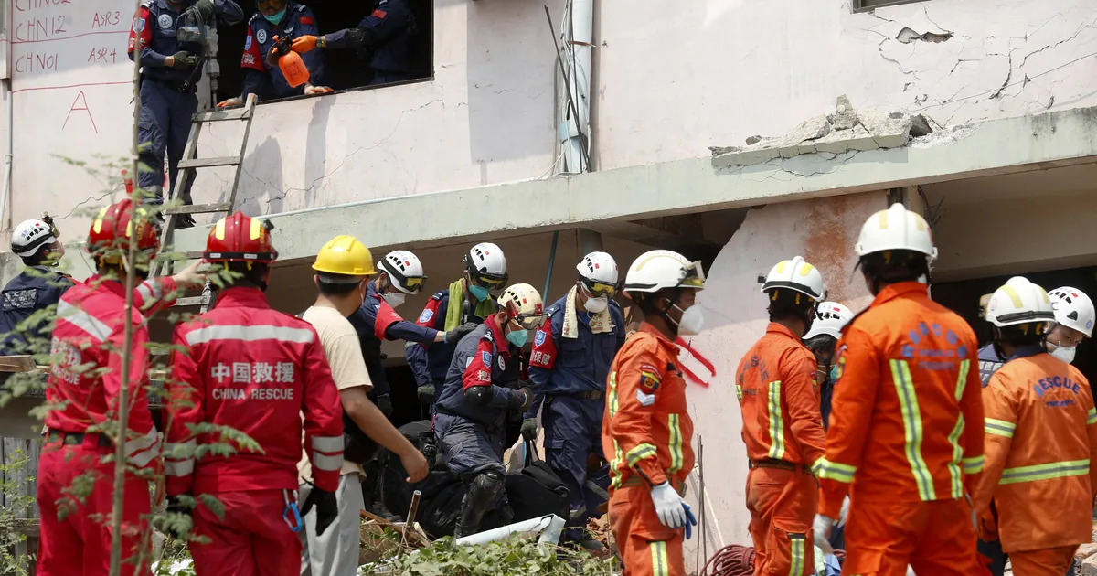Myanmari maavärina päästetöödelt on silmatorkavalt puudu USA