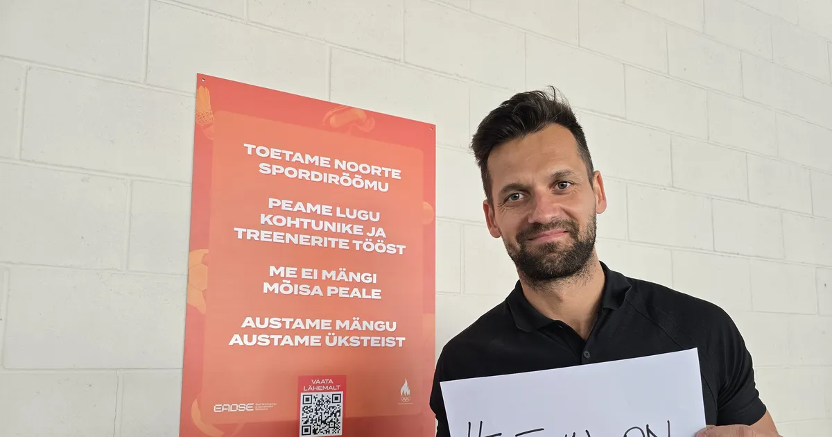 «Eestis esineb olukordi, kus lapsevanemad on spordivõistlustel üliemotsionaalsed ja pahatihti ka ründavad.»