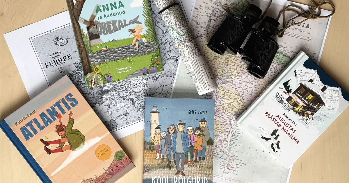 LUGEMISSOOVITUSED LASTELE ⟩ 4 teost, mis kutsuvad kaasa põnevatele rännakutele