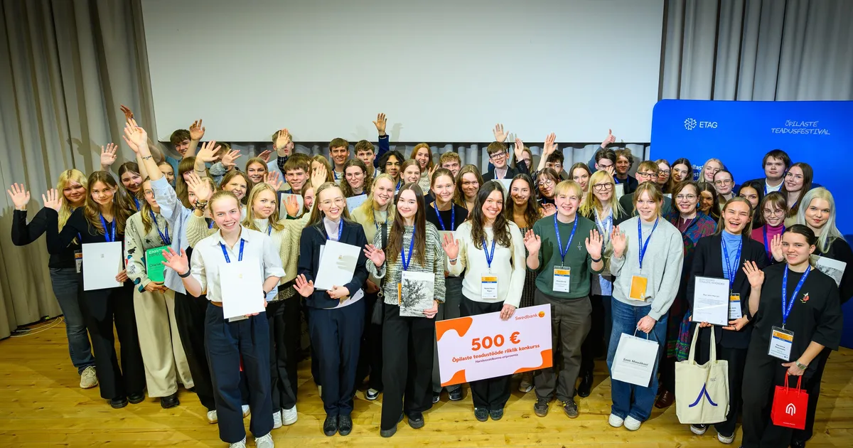 Õpilaste teadustööde kõvemad kohad läksid pealinna, esile tõusid aga ka Nõo ja Tartu koolide noored uurijad