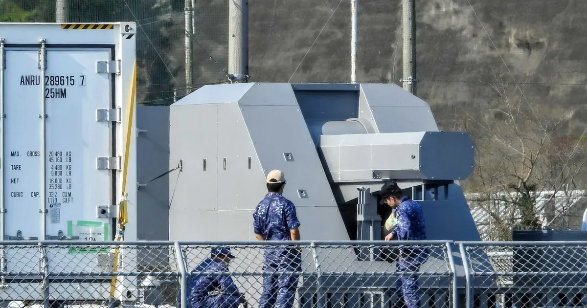 Jaapanis katsetatakse elektromagnetilist laevakahurit