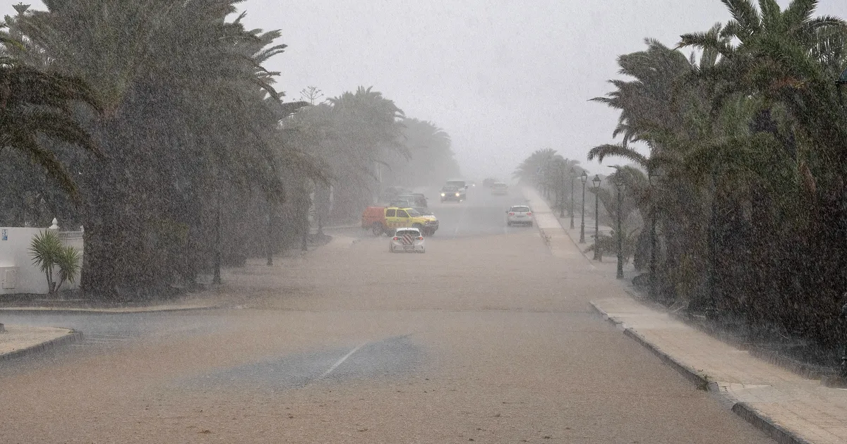 Vihmahood jätsid eestlaste seas populaarse Hispaania paradiisisaare vee alla