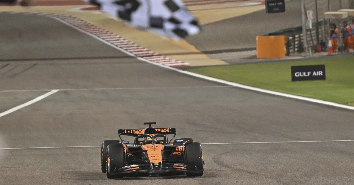 Piastri noppis Bahreini karjääri neljanda etapivõidu