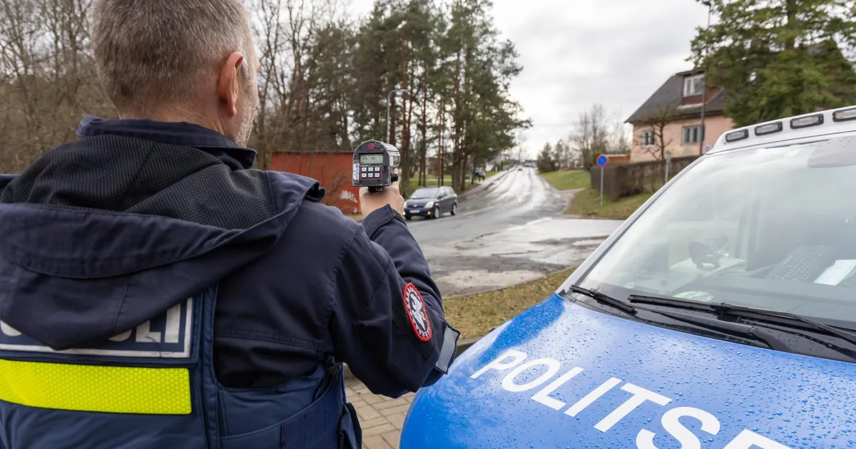 Talgunädal piirdus 15 kiiruseületuse eest tehtud trahviga